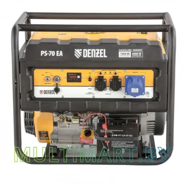 Бензиновый генератор Denzel PS-70EA картинка 4